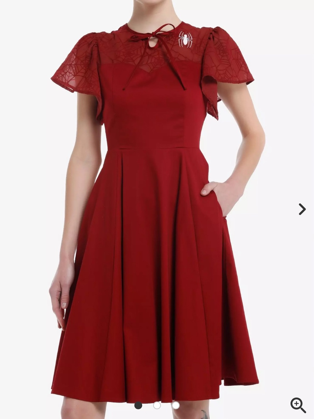 NWT, Her Universe Marvel Avengers Spider Man Dress